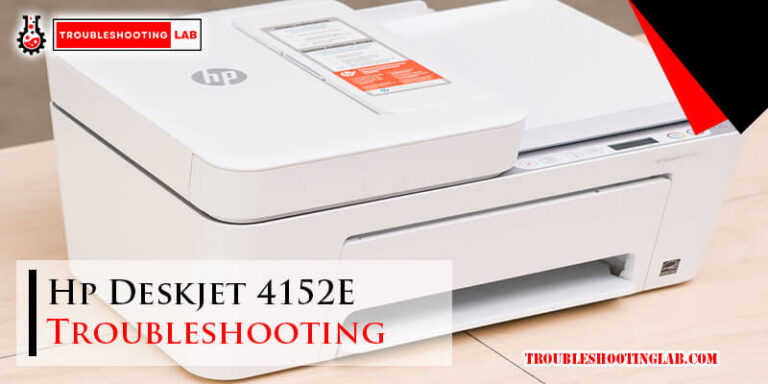 Hp Deskjet 4152E Troubleshooting-Fi