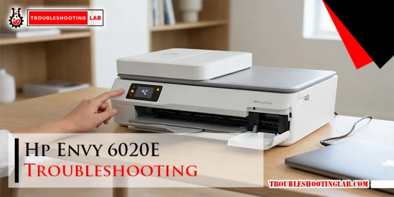 Hp Envy 6020E Troubleshooting