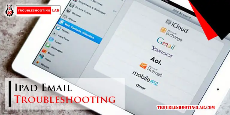 Ipad Email Troubleshooting-Fi