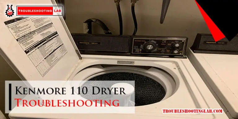 Kenmore 110 Dryer Troubleshooting-Fi