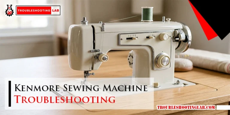 Kenmore Sewing Machine Troubleshooting