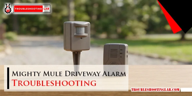 Mighty Mule Driveway Alarm Troubleshooting
