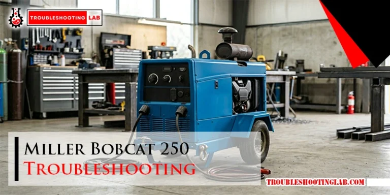 Miller Bobcat 250 Troubleshooting