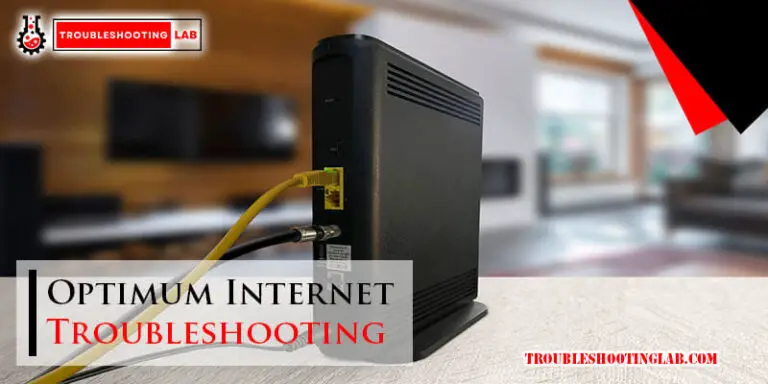 Optimum Internet Troubleshooting-Fi