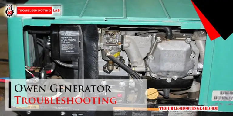 Owen Generator Troubleshooting-Fi