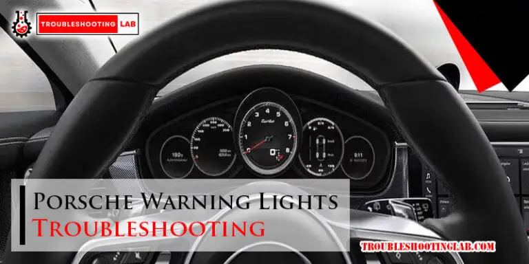 Porsche Warning Lights Troubleshooting-Fi