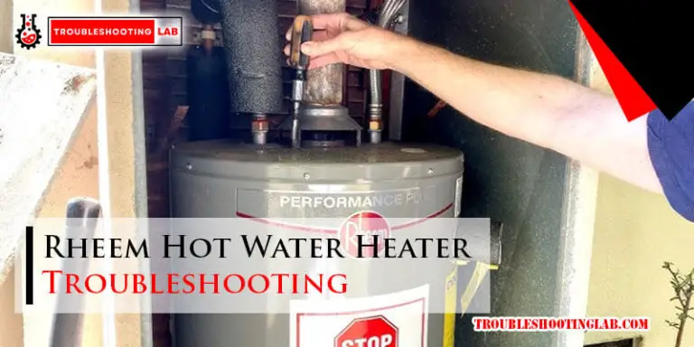 Rheem Hot Water Heater Troubleshooting-Fi