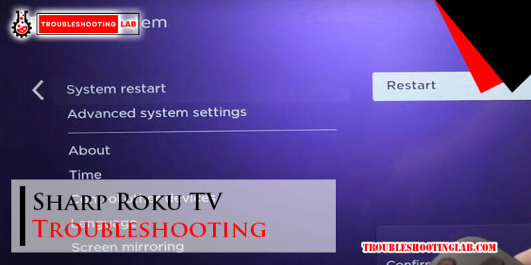 Sharp Roku TV Troubleshooting-Fi