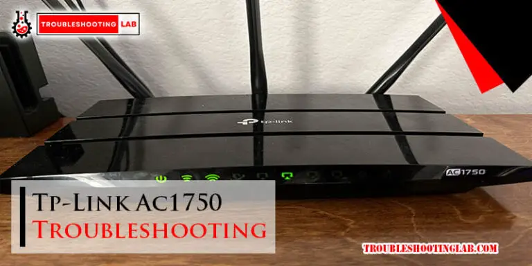 Tp-Link Ac1750 Troubleshooting-Fi
