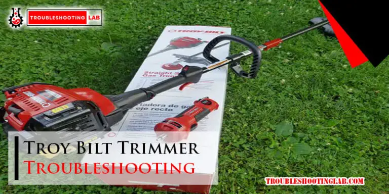 Troy Bilt Trimmer Troubleshooting-Fi