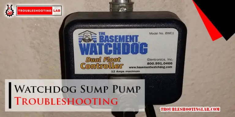 Watchdog Sump Pump Troubleshooting-Fi