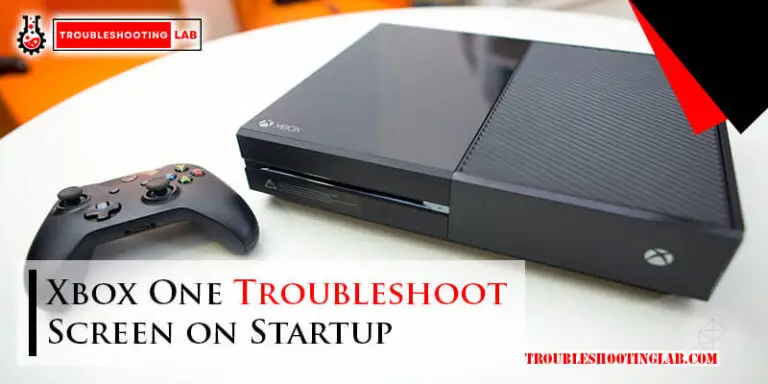 Xbox One Troubleshoot Screen on Startup-Fi