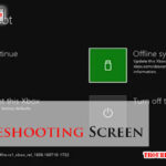Xbox Troubleshooting Screen-Fi