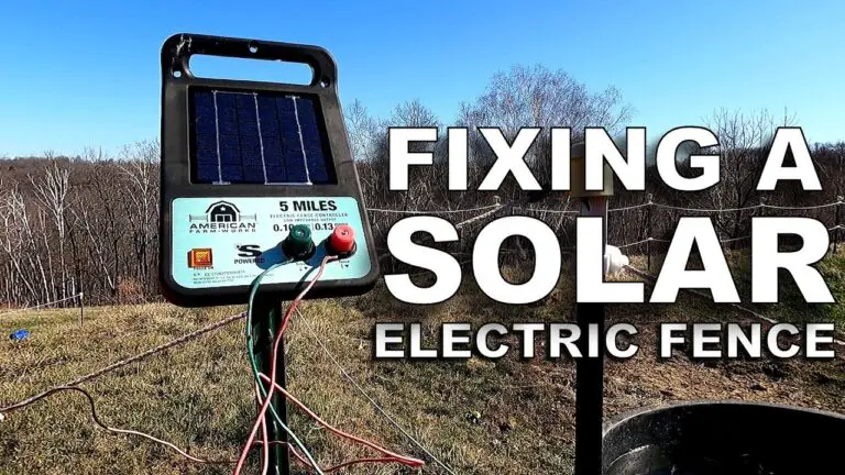 American Farmworks Solar Fence Charger Troubleshooting