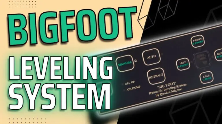 Bigfoot Leveling System Troubleshooting