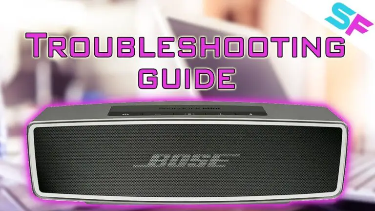 Bose Speaker Troubleshooting