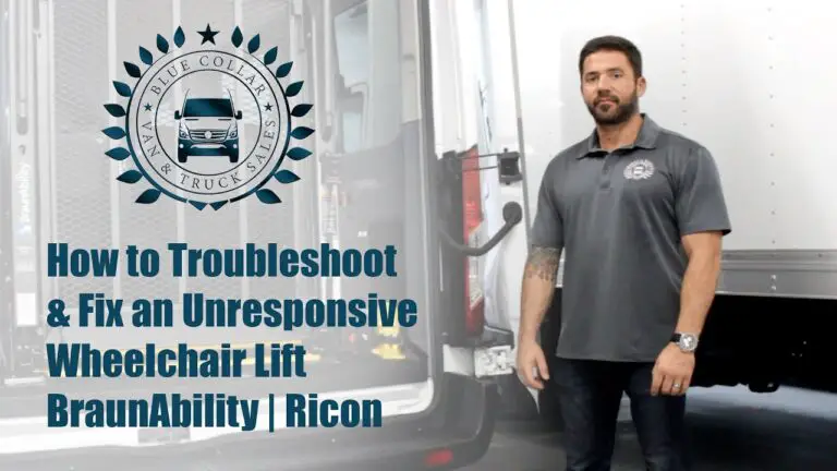 Braun Wheelchair Lift Troubleshooting