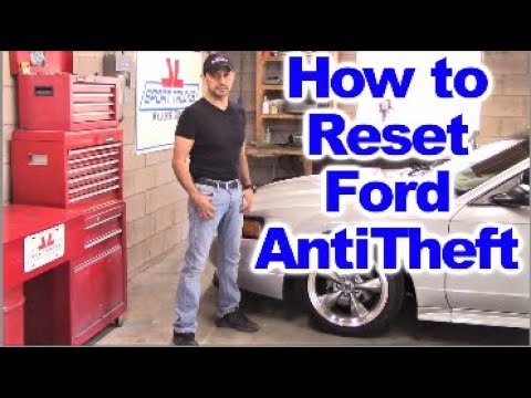 Ford Escape Anti Theft System Troubleshooting