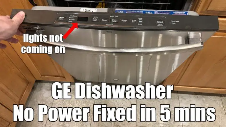 Ge Dishwasher Adora Troubleshooting