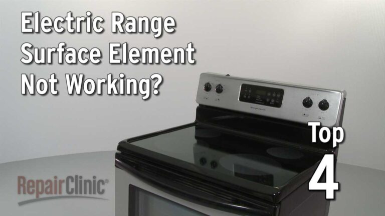 Ge Electric Range Troubleshooting