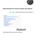 Global Irobot Com Manual Troubleshooting