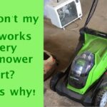Greenworks Mower Troubleshooting