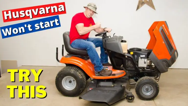 Husqvarna Lawn Tractor Troubleshooting