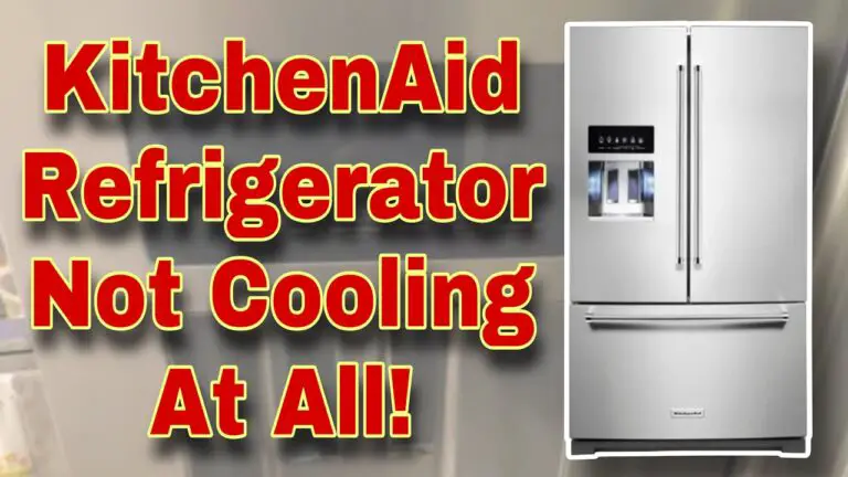 Kitchen Aid Refrigerator Troubleshooting