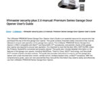 Liftmaster 41D7675 Manual Pdf Troubleshooting