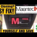 Marantec 4500 Troubleshooting