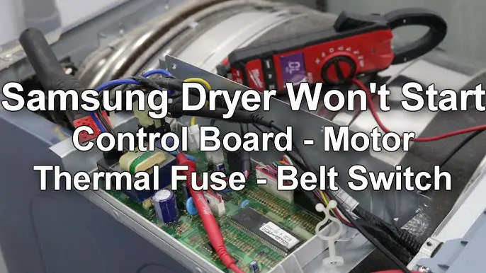 Samsung Dve50R5200W A3 Troubleshooting