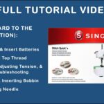 Singer Stitch Quick Troubleshooting