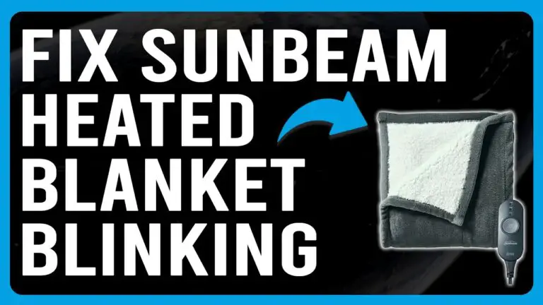 Sunbeam Heated Blanket Troubleshooting