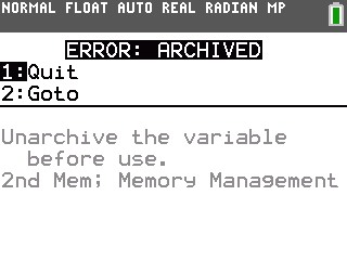 Ti-84 Plus Ce Troubleshooting