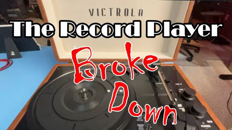 Victrola Record Player Troubleshooting