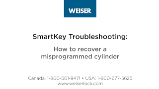 Weiserlock Com Smartkey Troubleshooting