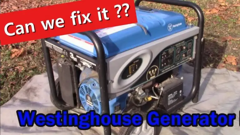 Westinghouse Generator Troubleshooting