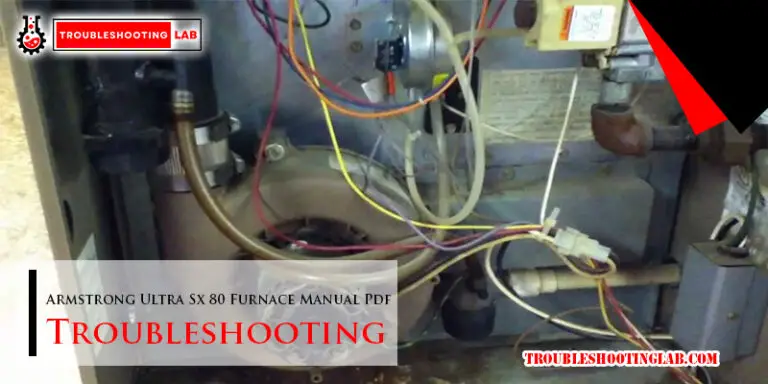 Armstrong Ultra Sx 80 Furnace Manual Pdf Troubleshooting Guide