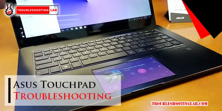 Asus Touchpad Troubleshooting-Fi
