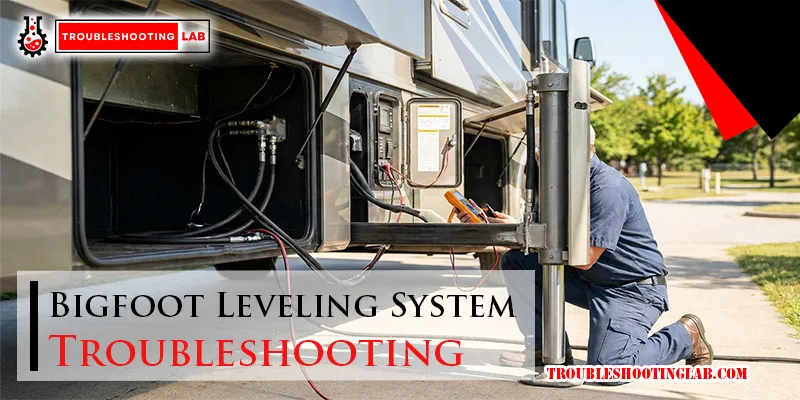 How a Bigfoot RV leveling system works