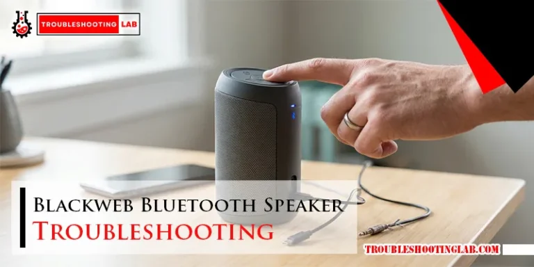 Blackweb Bluetooth Speaker Troubleshooting