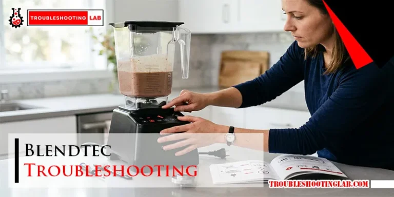 Blendtec Troubleshooting