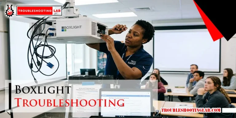 Boxlight Troubleshooting