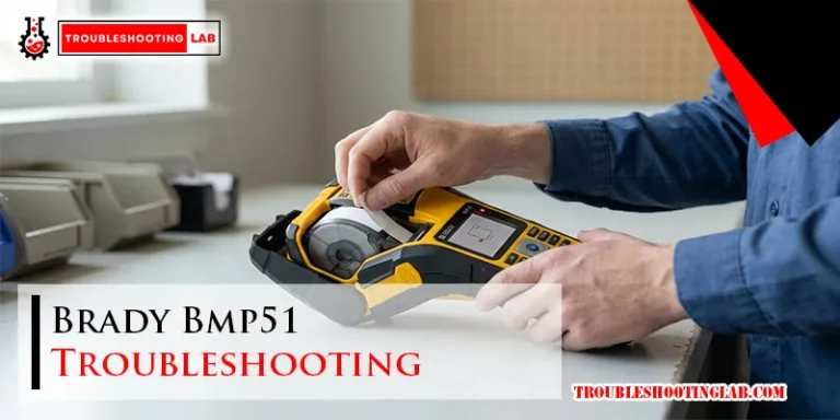 Brady Bmp51 Troubleshooting