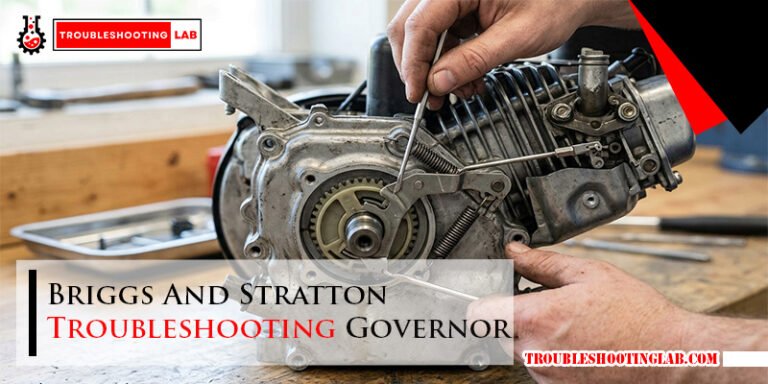 Briggs And Stratton Troubleshooting Governor