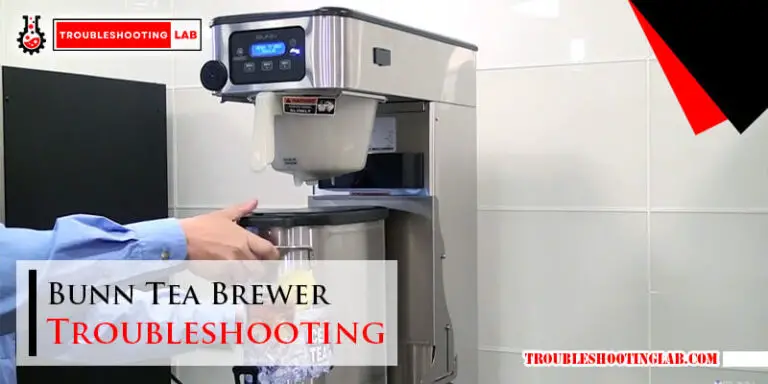 Bunn Tea Brewer Troubleshooting-FI