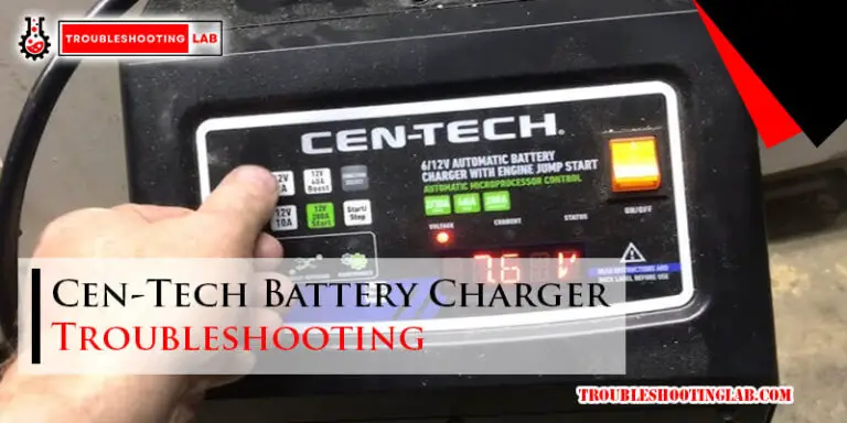 Cen-Tech Battery Charger Troubleshooting-Fi