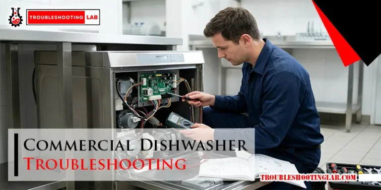 Commercial Dishwasher Troubleshooting