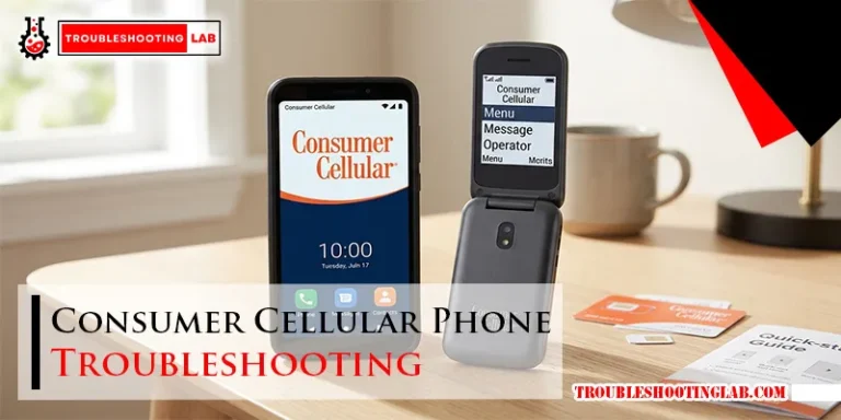 Consumer Cellular Phone Troubleshooting