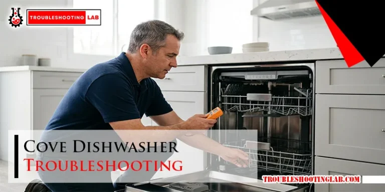 Cove Dishwasher Troubleshooting